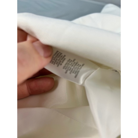 Jones Studio Separates Womens White 2 Piece Skirt Suit Blazer Set Size 16 NEW - Picture 11 of 16